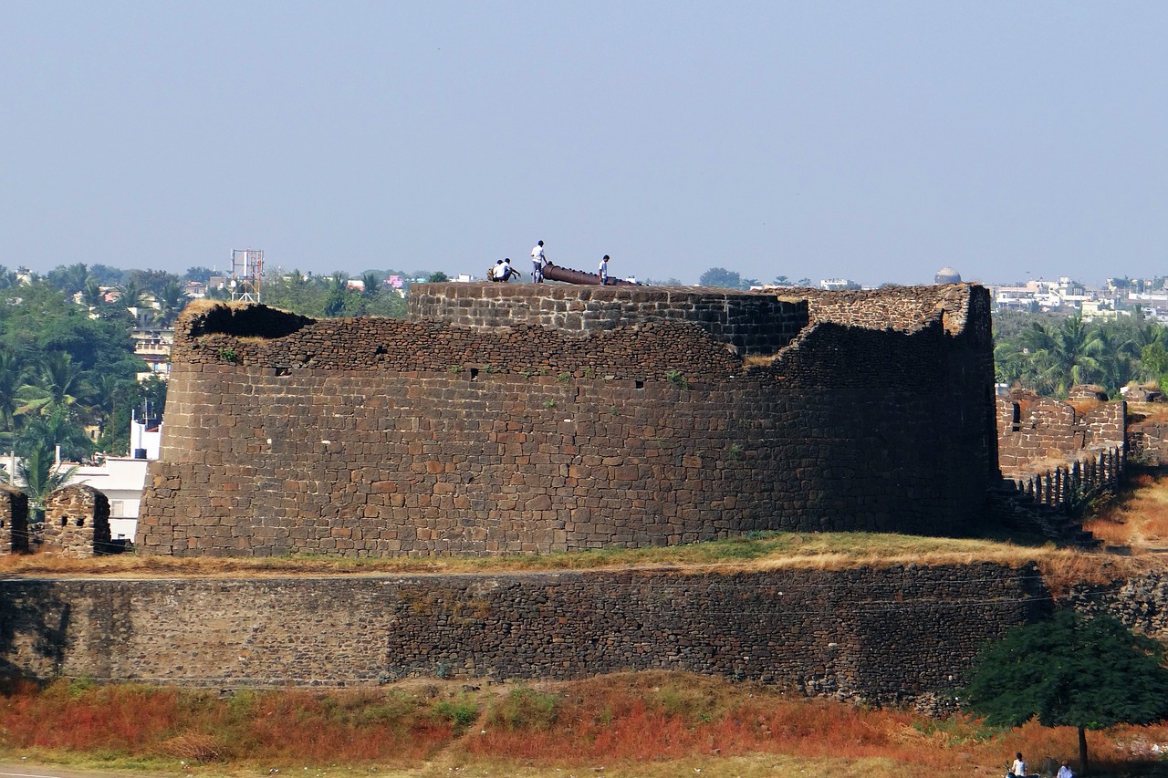 gulbarga fort bahmani dynasty indo-persian free photo