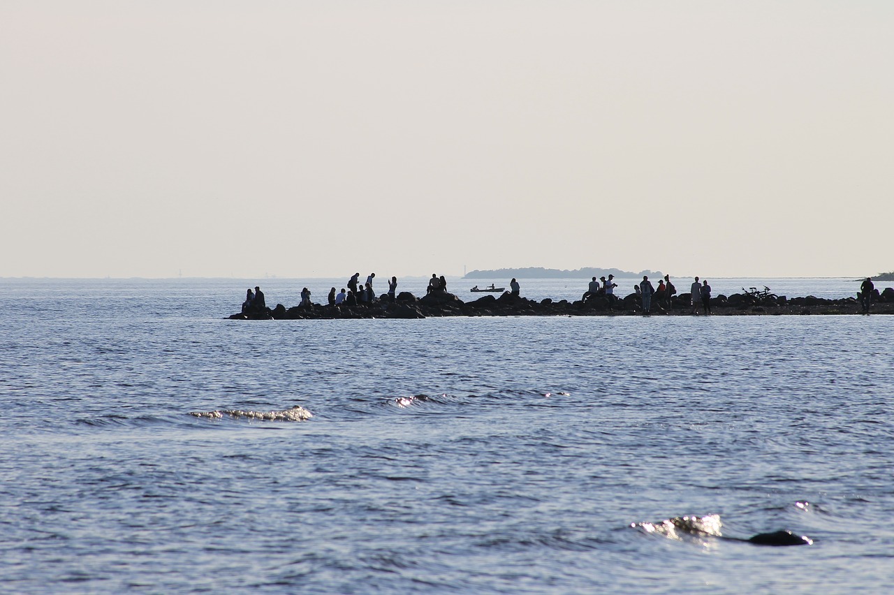 gulf of finland  the baltic sea  people free photo