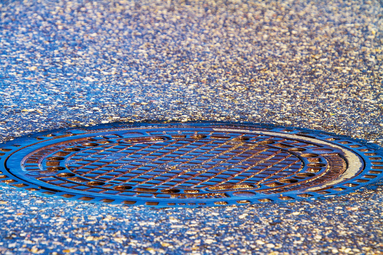 gullideckel  road  manhole cover free photo