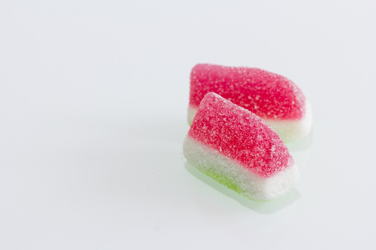 gummy watermelon candy sweet free photo