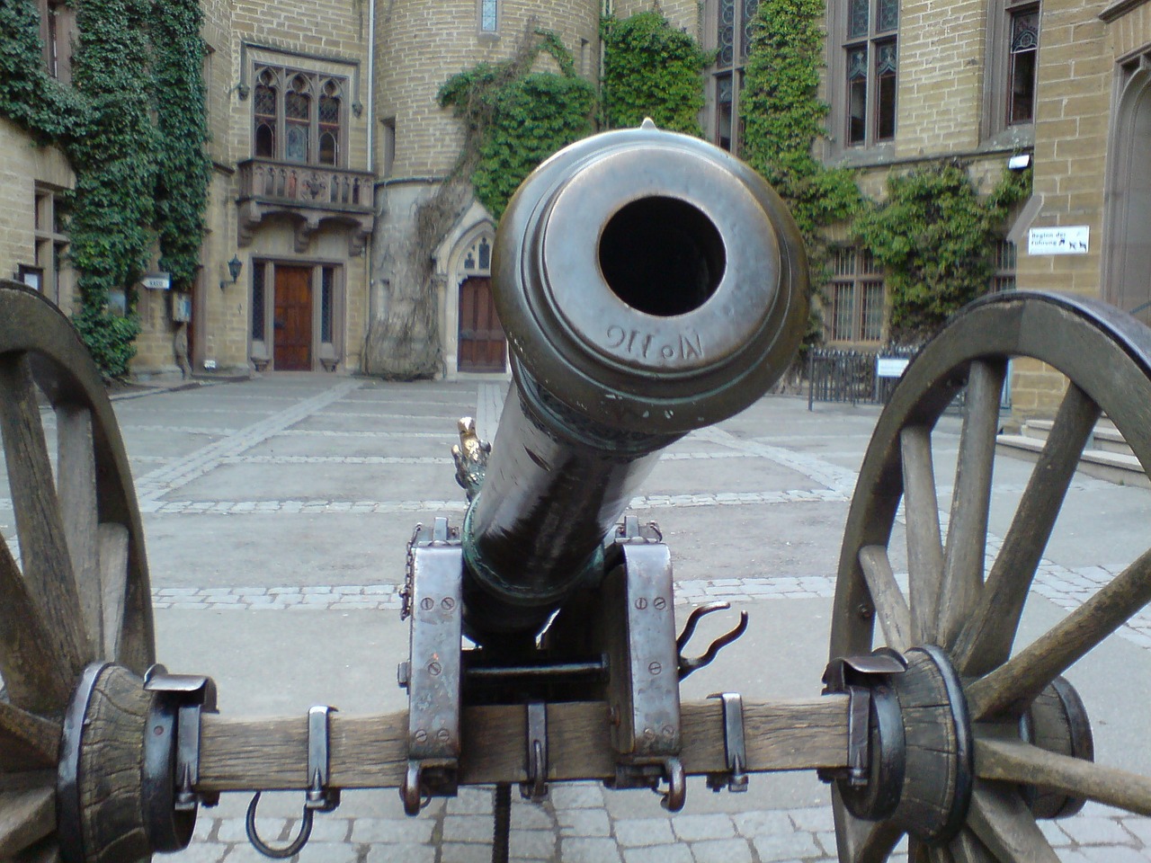 gun hohenzollern middle ages free photo