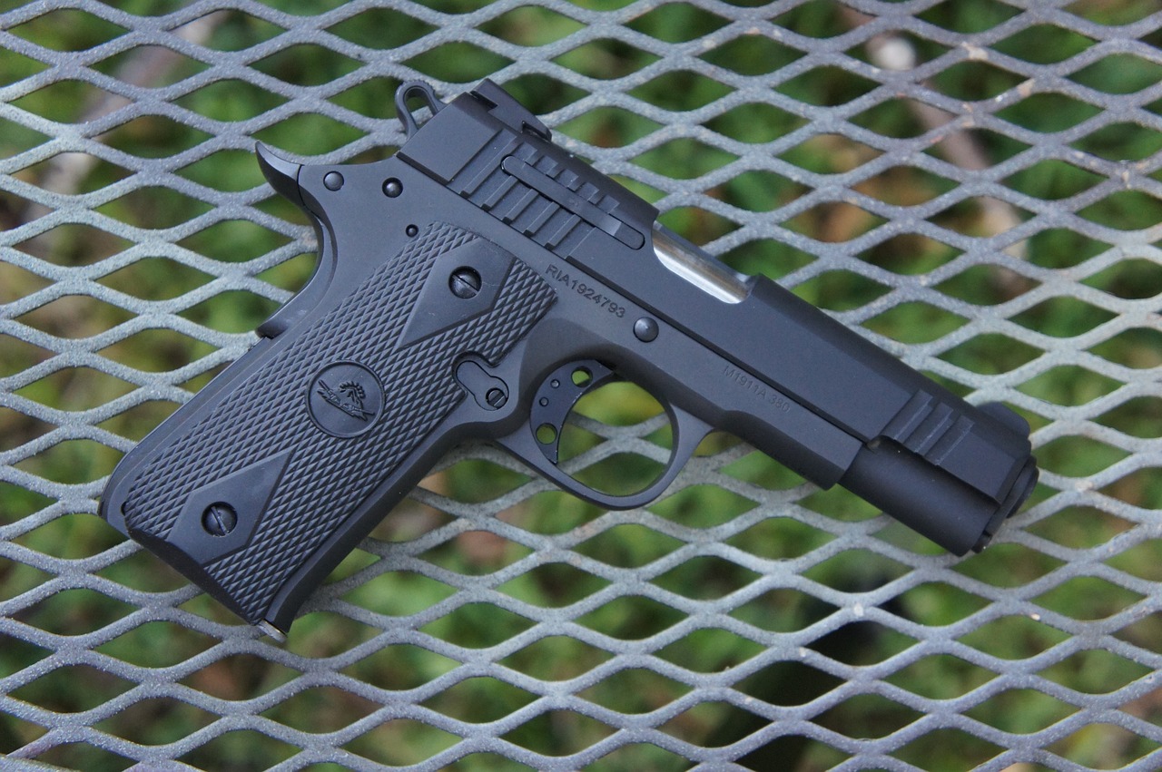 gun  pistol  firearm free photo