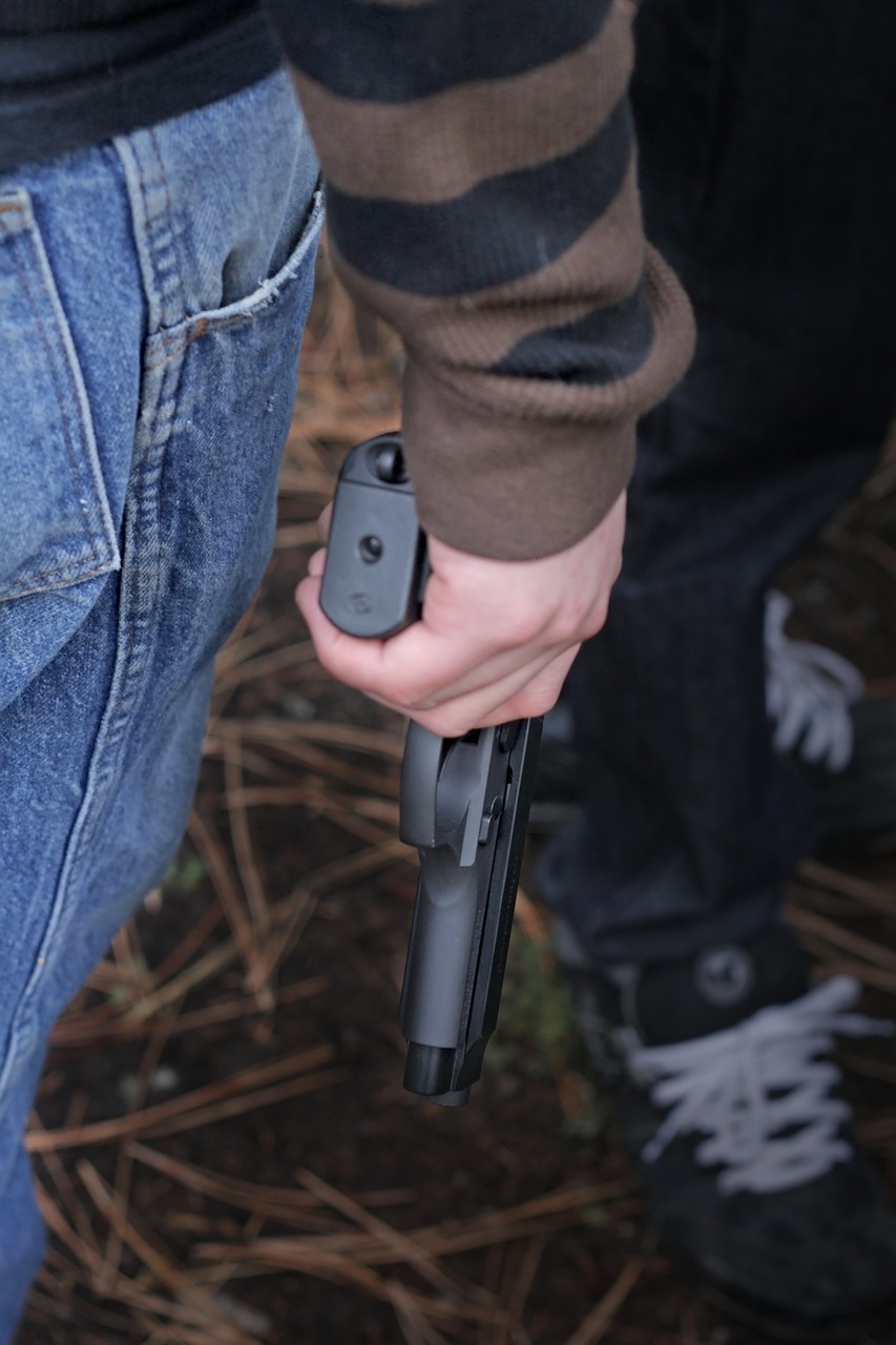 gun handgun weapon free photo