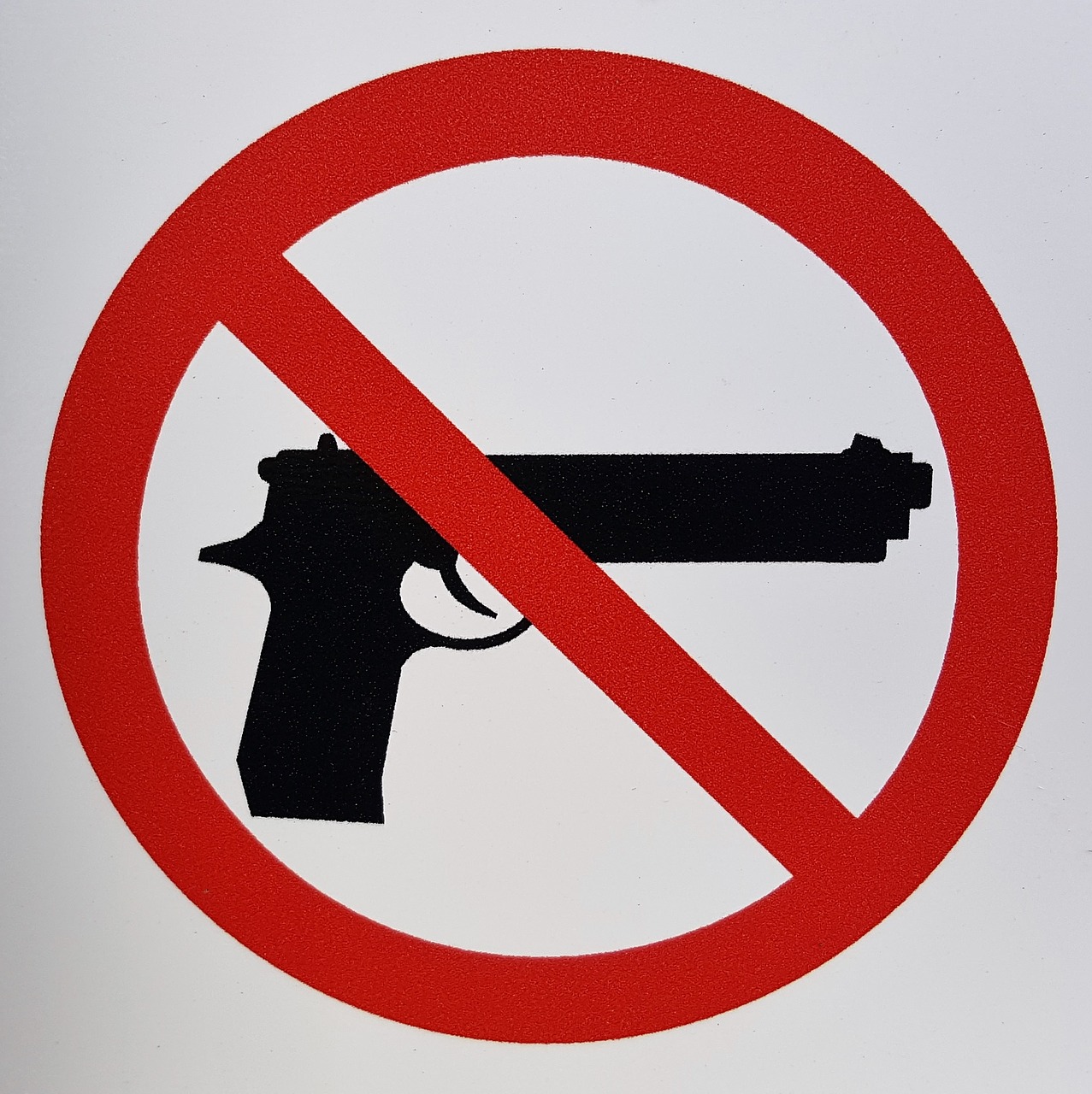 gun control gun laws sign free photo