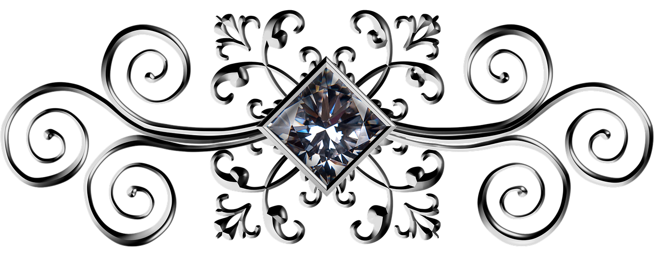 gunmetal square gem free photo