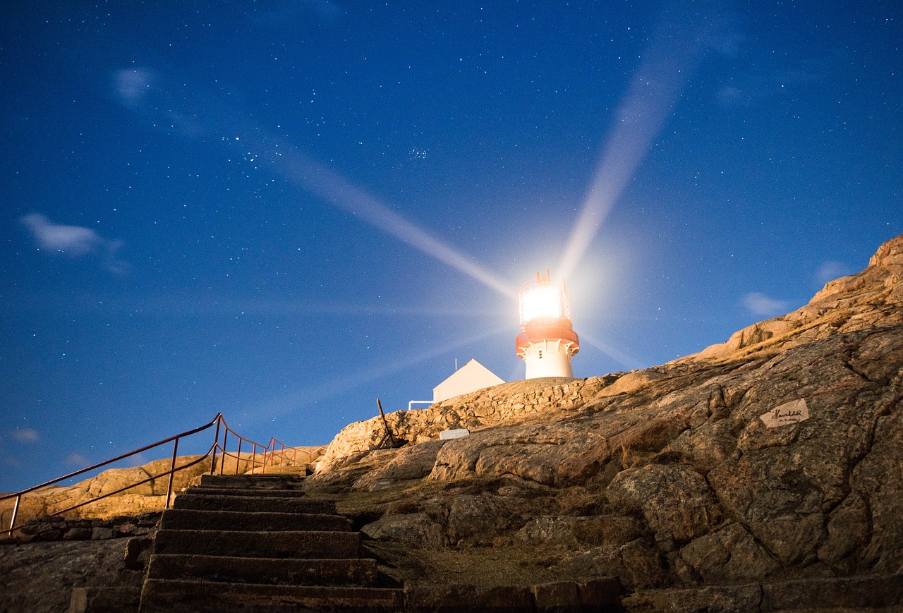 guy lindesnes sunset free photo