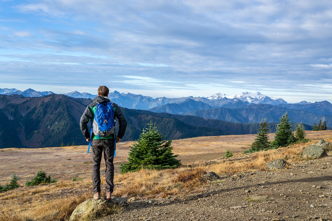 guy man hiking free photo