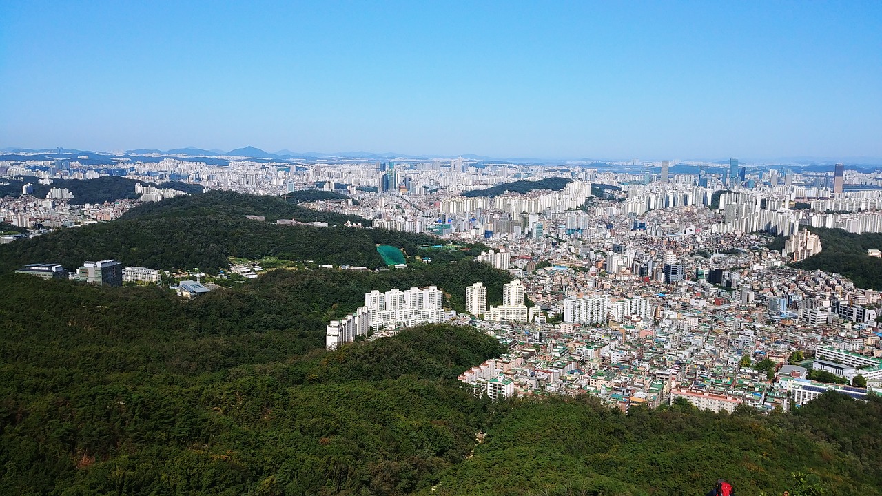 gwanak mountain korea seoul free photo