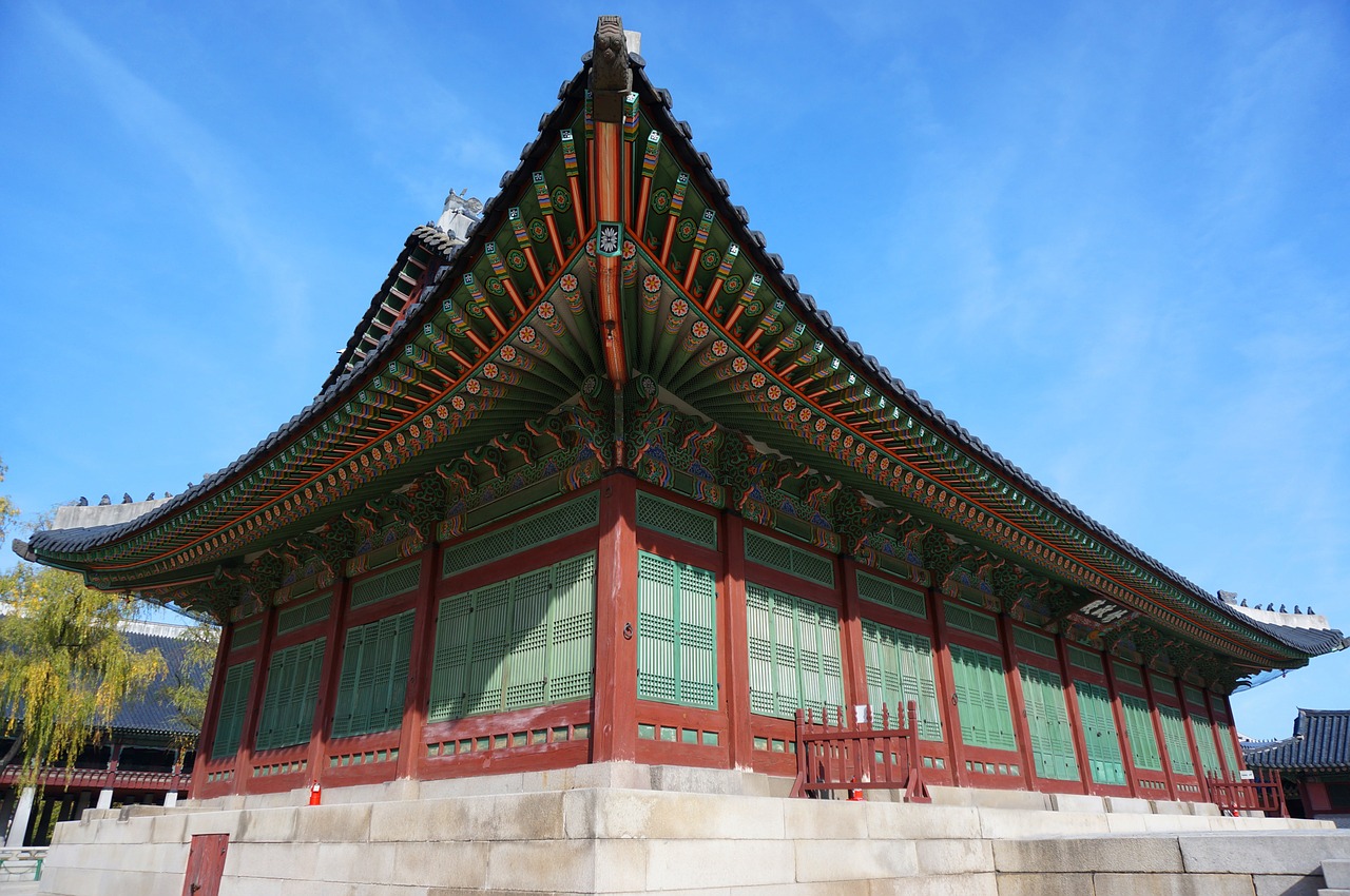 gyeongbok palace palace palaces free photo