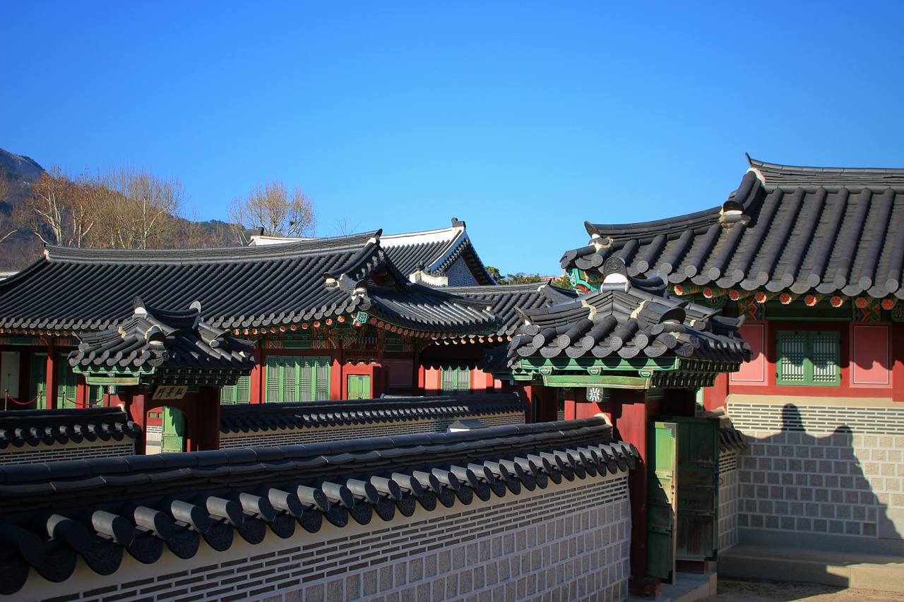 gyeongbok palace the royal palace seoul free photo