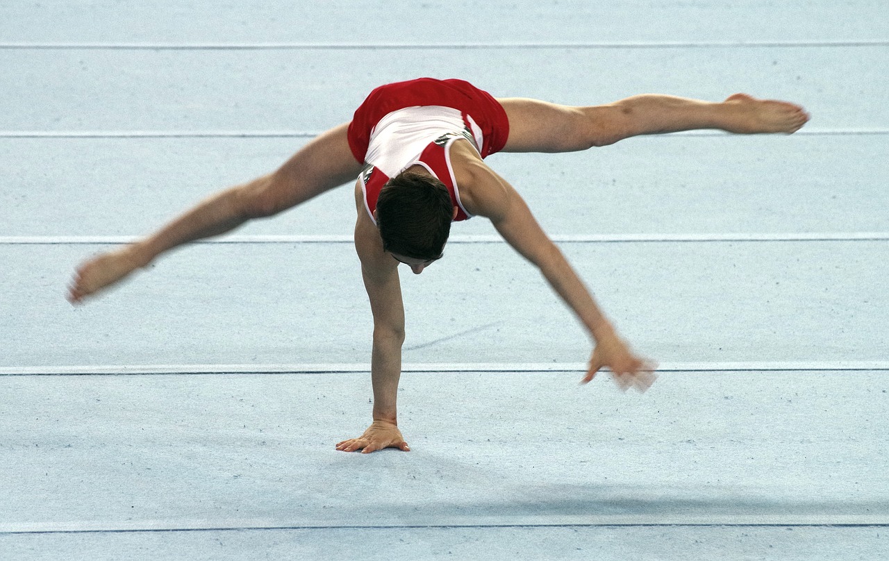 gymnastics  acrobatics  force free photo