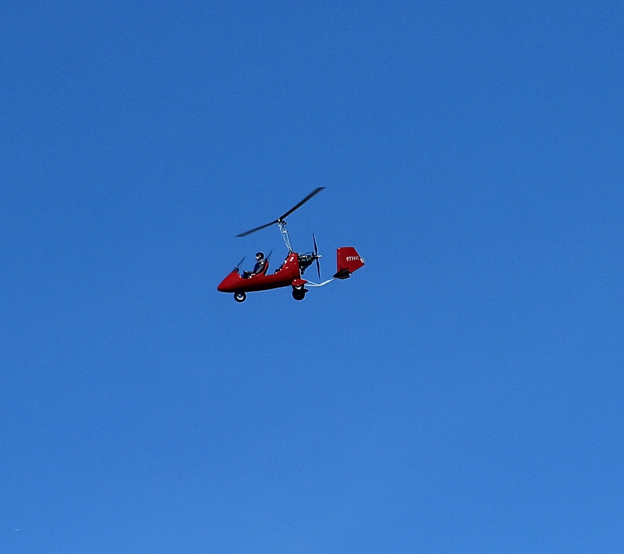 gyrocopter lightweight aircraft leisure aviator free photo