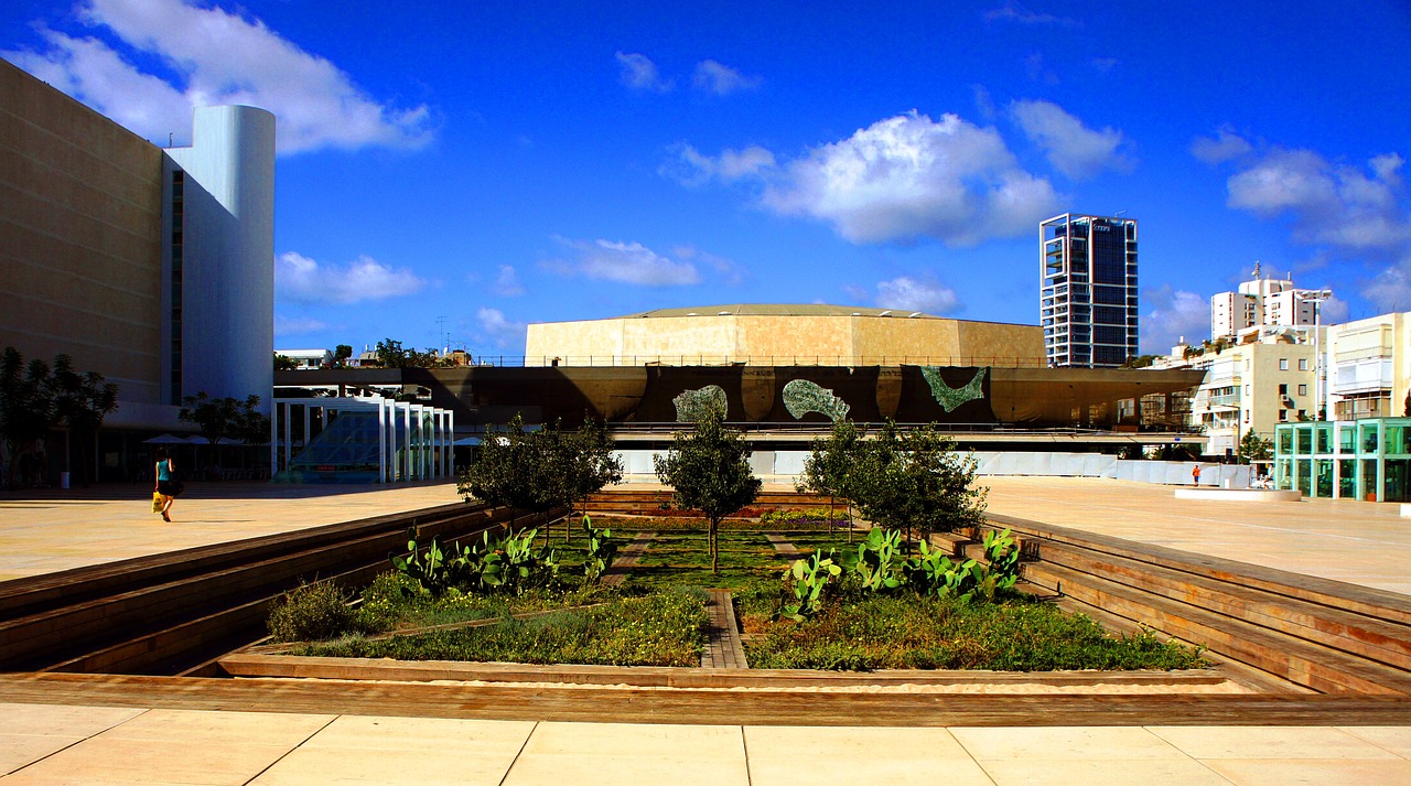 habima theater telaviv free photo