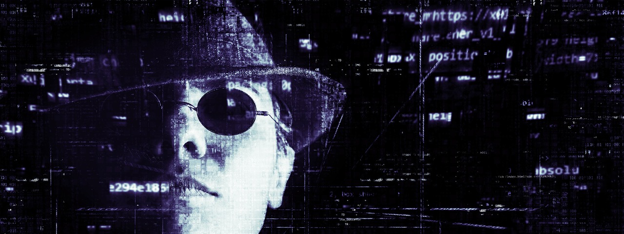 hacker cyber crime banner free photo