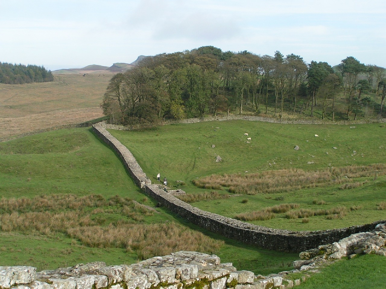 hadrian's wall england northumberland free photo