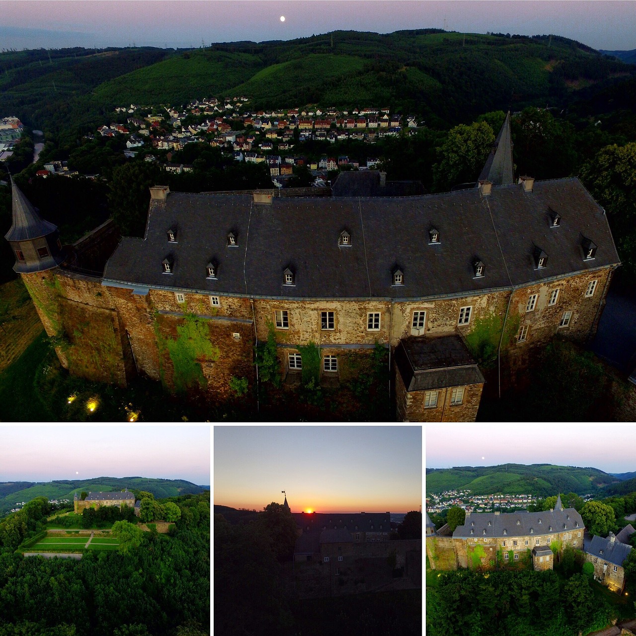 castle high limburg hagen free photo