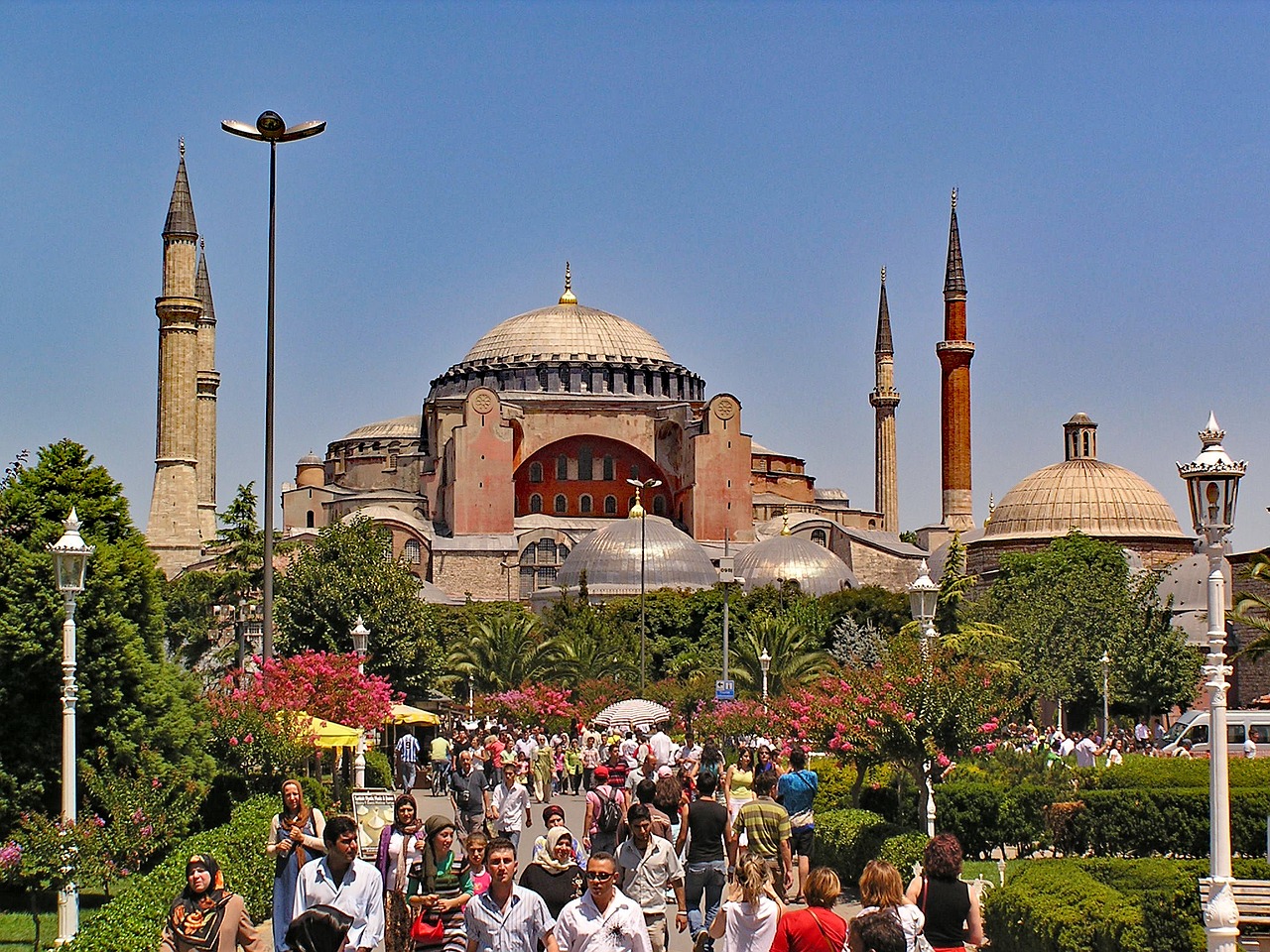 hagia sophia istanbul turkey free photo