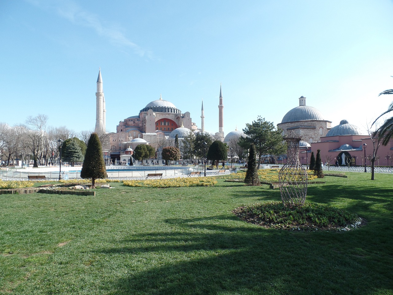 hagia sophia mosque istanbul free photo