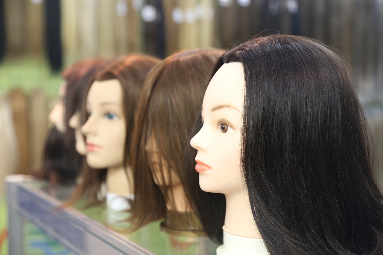 hair mannequin barber free photo