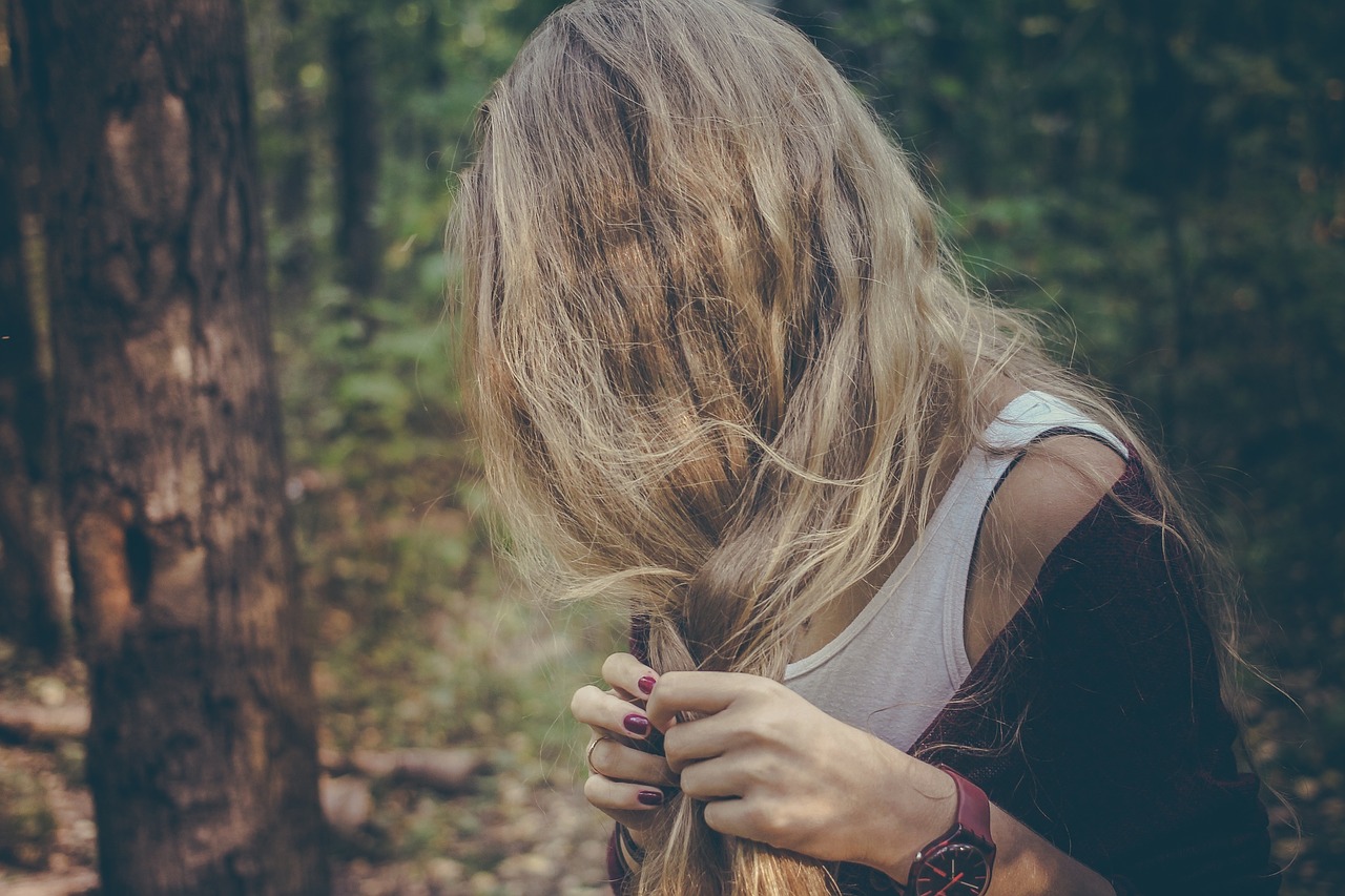 hair woman braid free photo