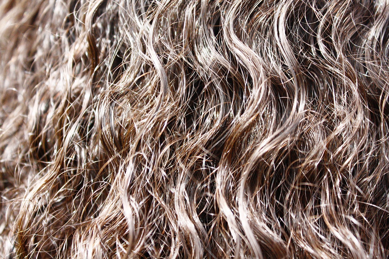 hair curly wavy free photo