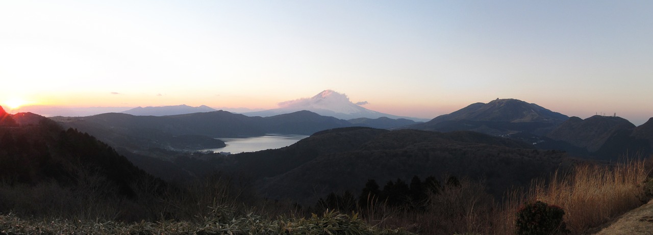 hakone japan lake free photo