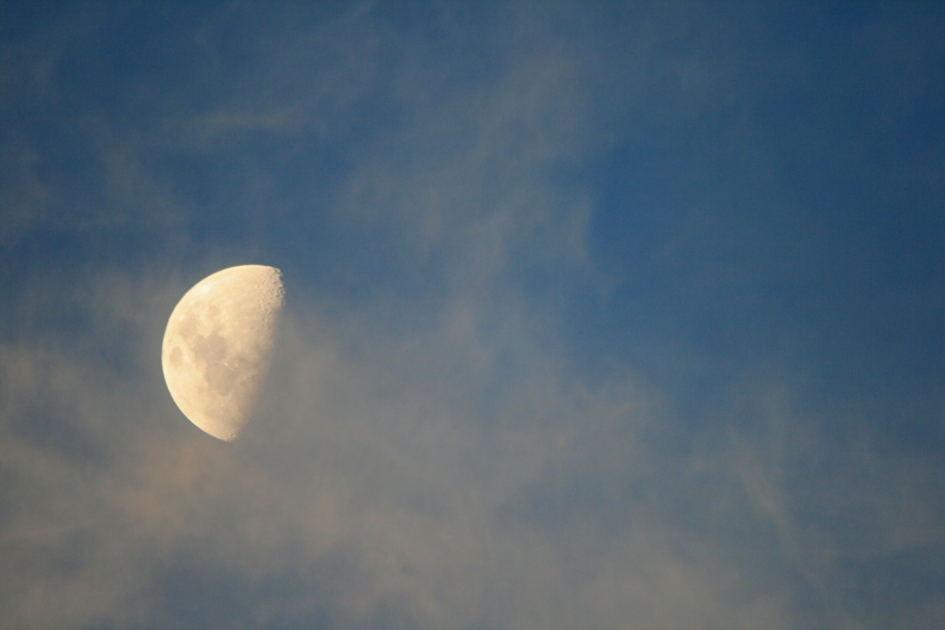 moon half orb free photo
