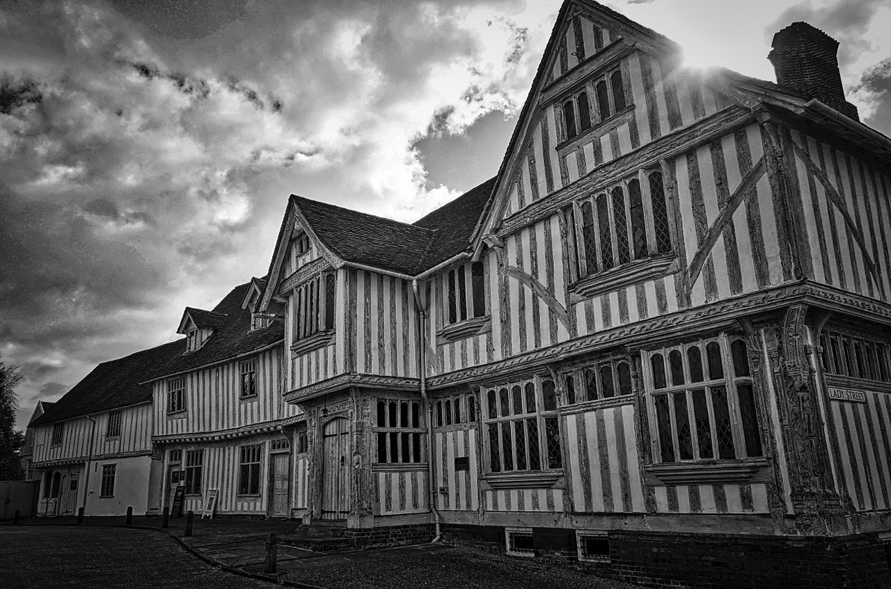 half timbered house medieval free photo