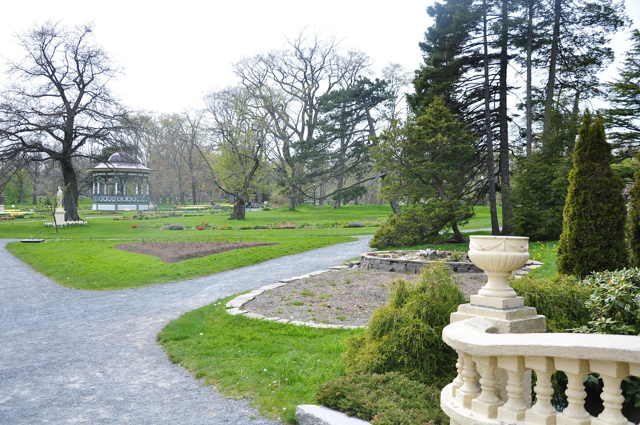 halifax public gardens lake free photo