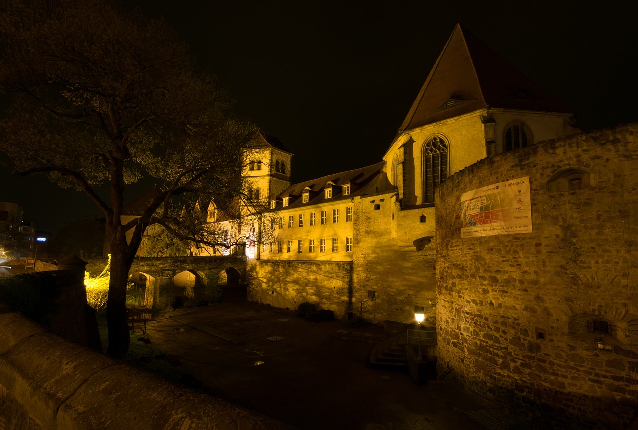 hall saale saxony-anhalt free photo