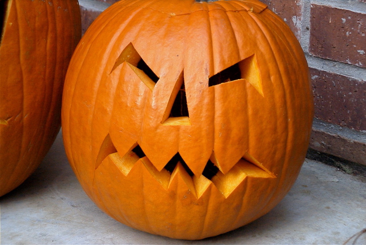 halloween pumpkin scary free photo