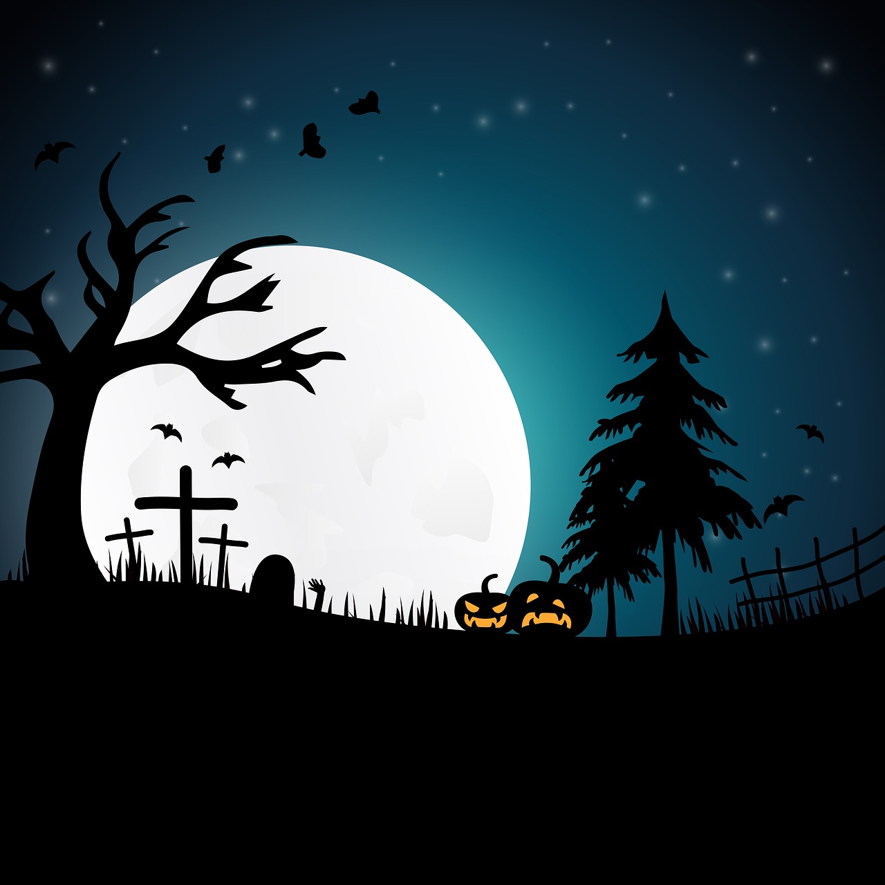 halloween night creepy free photo