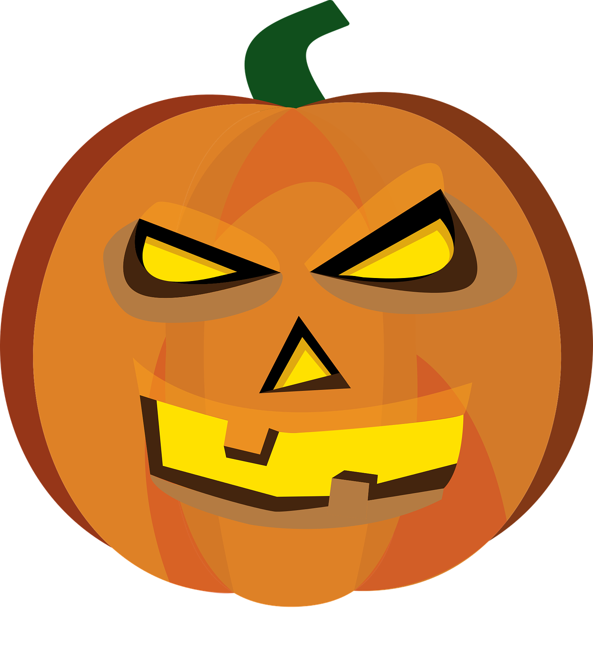 halloween pumpkin face free photo