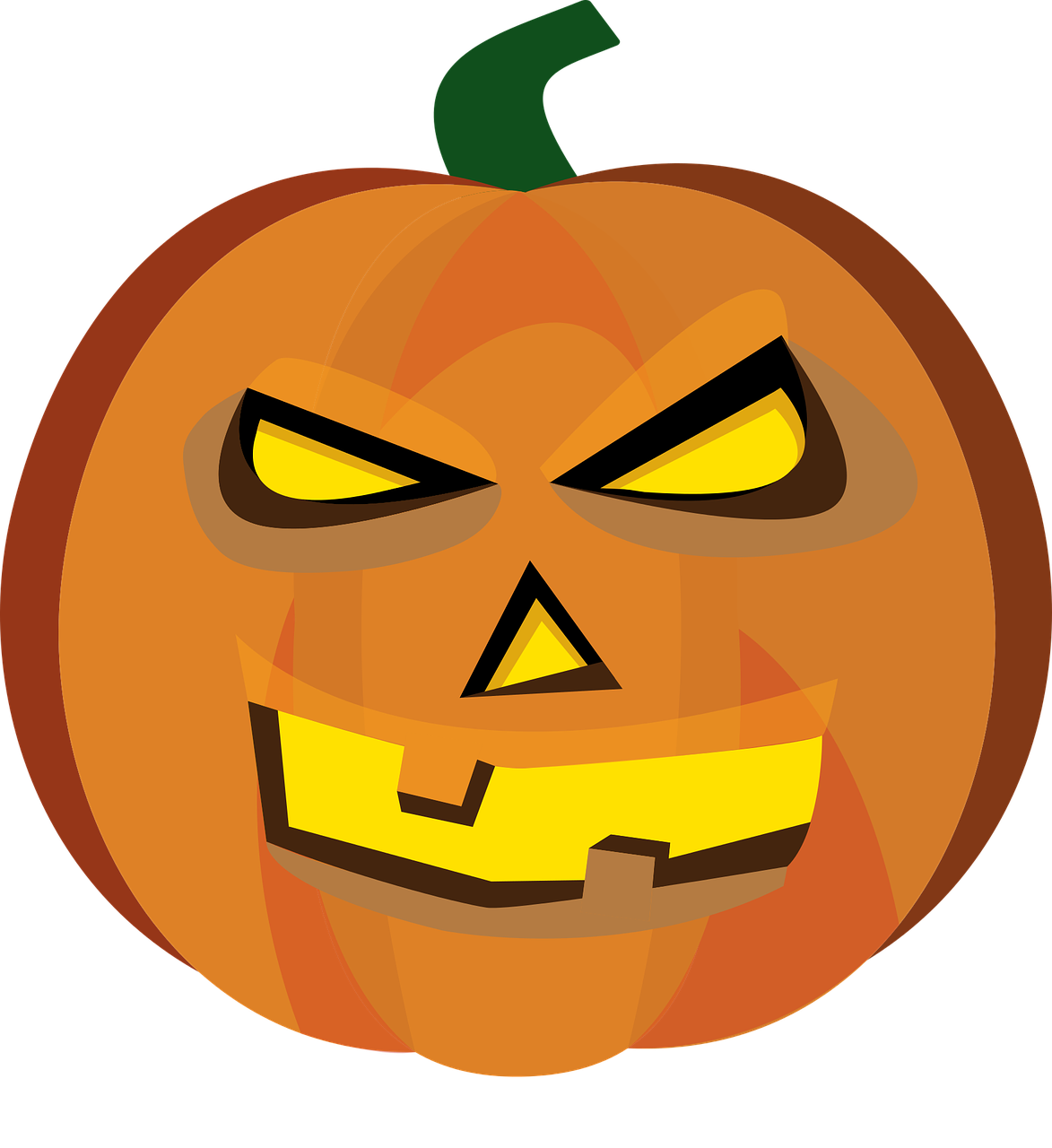 Halloween Pumpkin Face, Ilustração Vetorial Royalty Free SVG, Cliparts,  Vetores, e Ilustrações Stock. Image 190779747