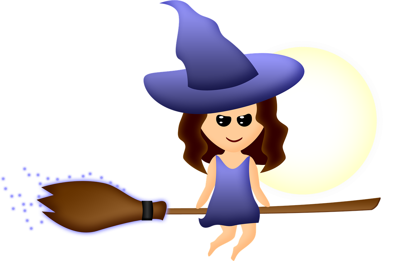 halloween night witch free photo