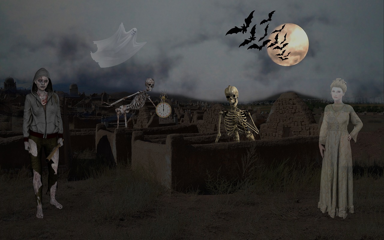 halloween skeleton spirit free photo