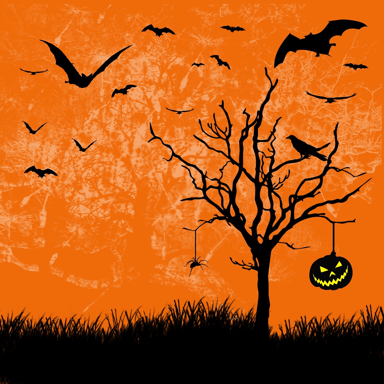 halloween illustration decoration free photo