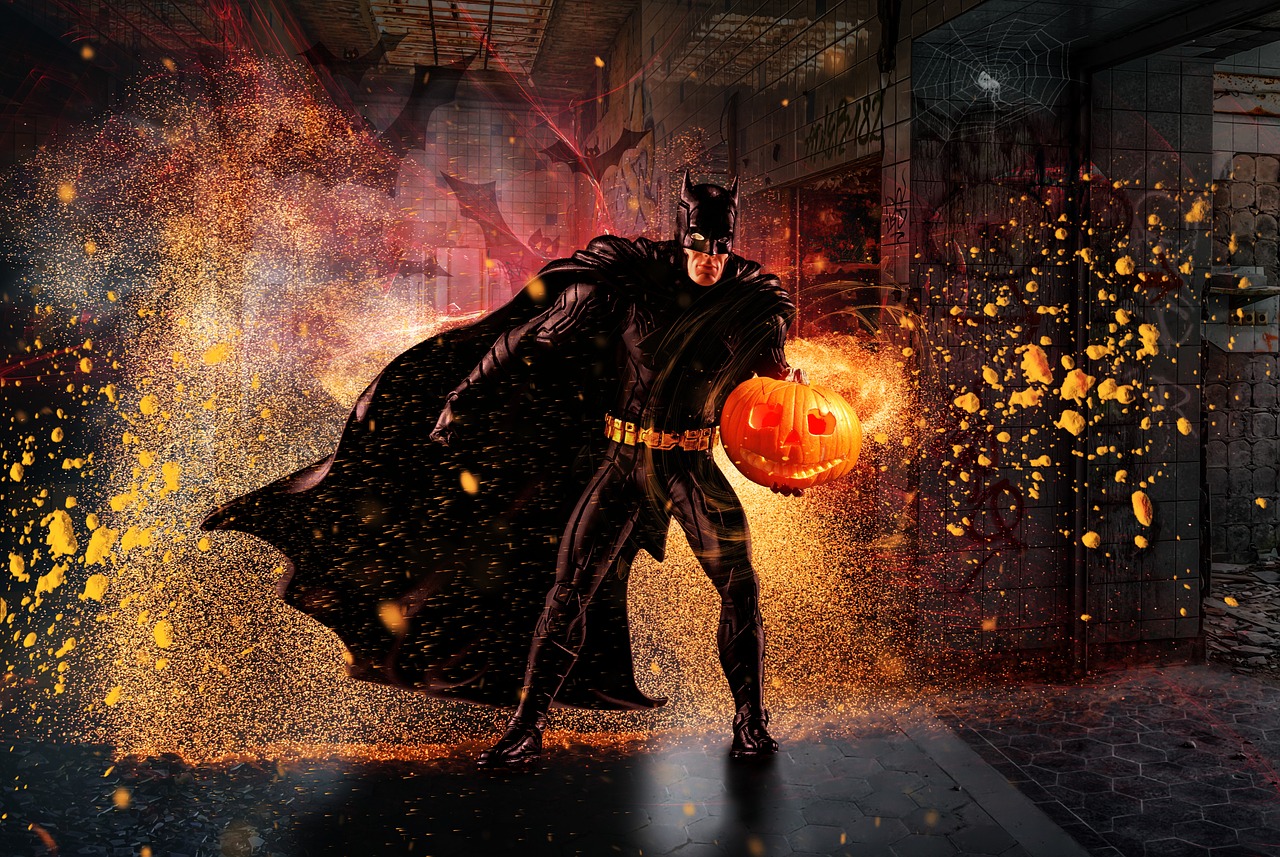 halloween bat batman free photo