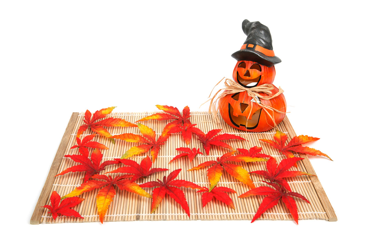 autumn decoration placemat free photo