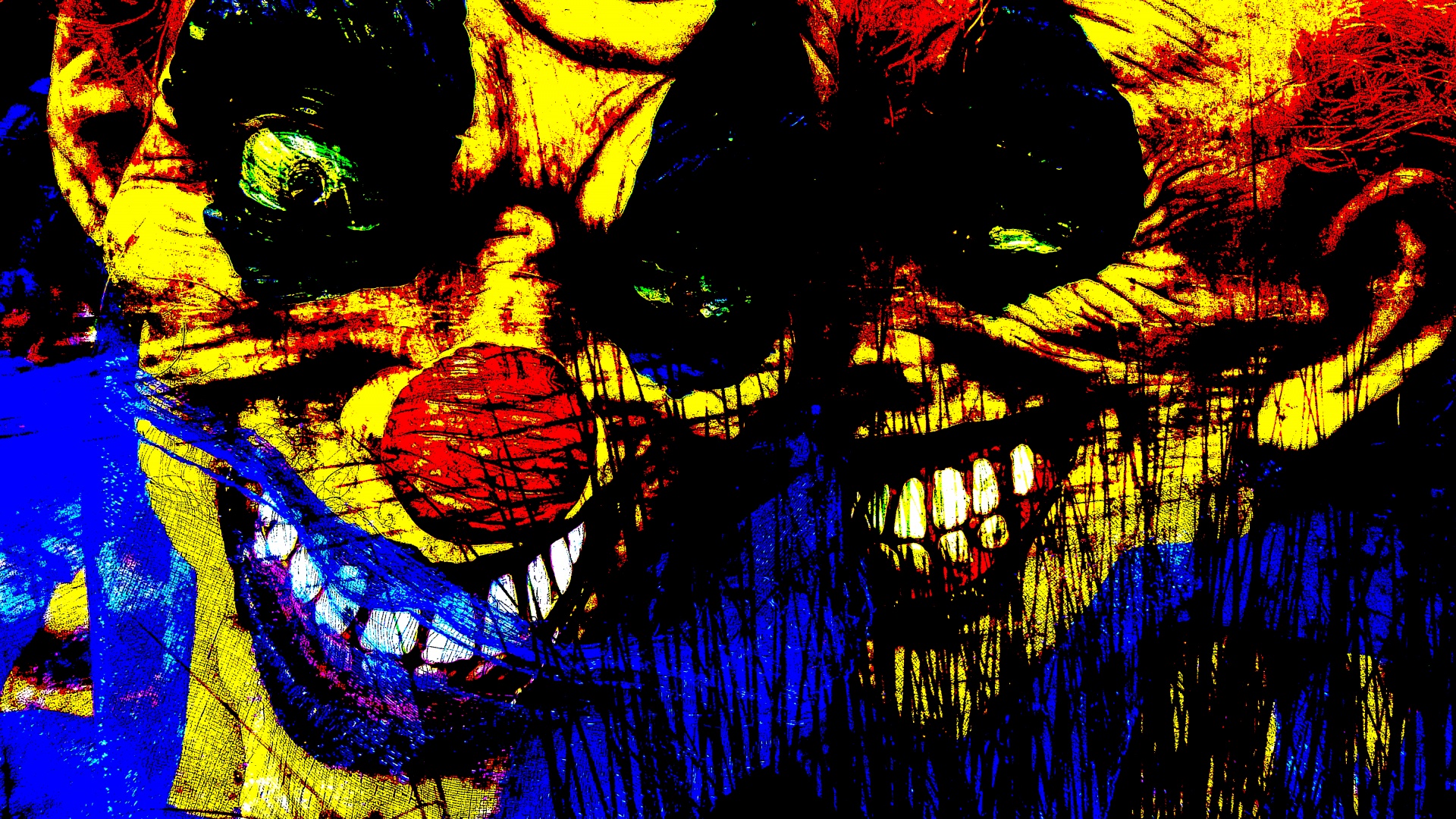 clown clowns colored free photo
