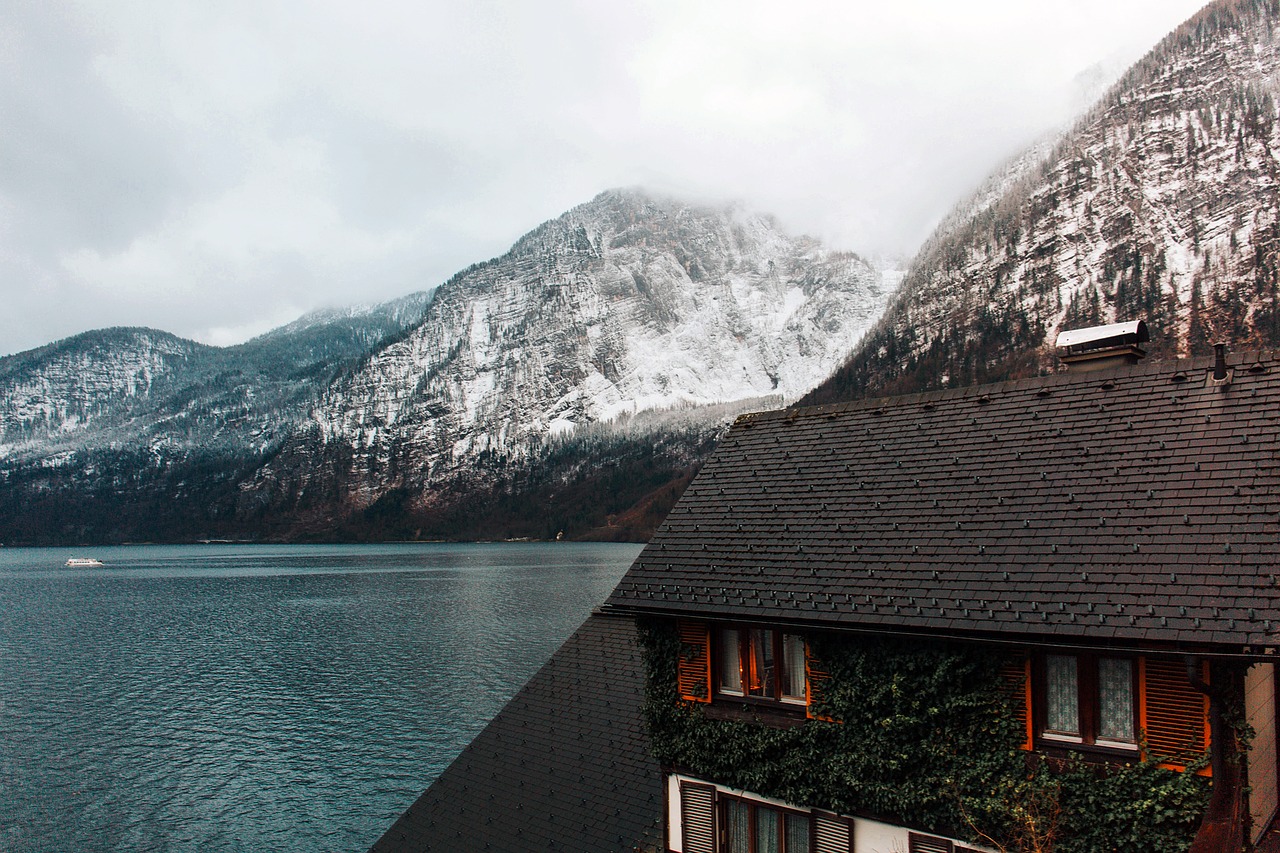 hallstatt austria mountains free photo