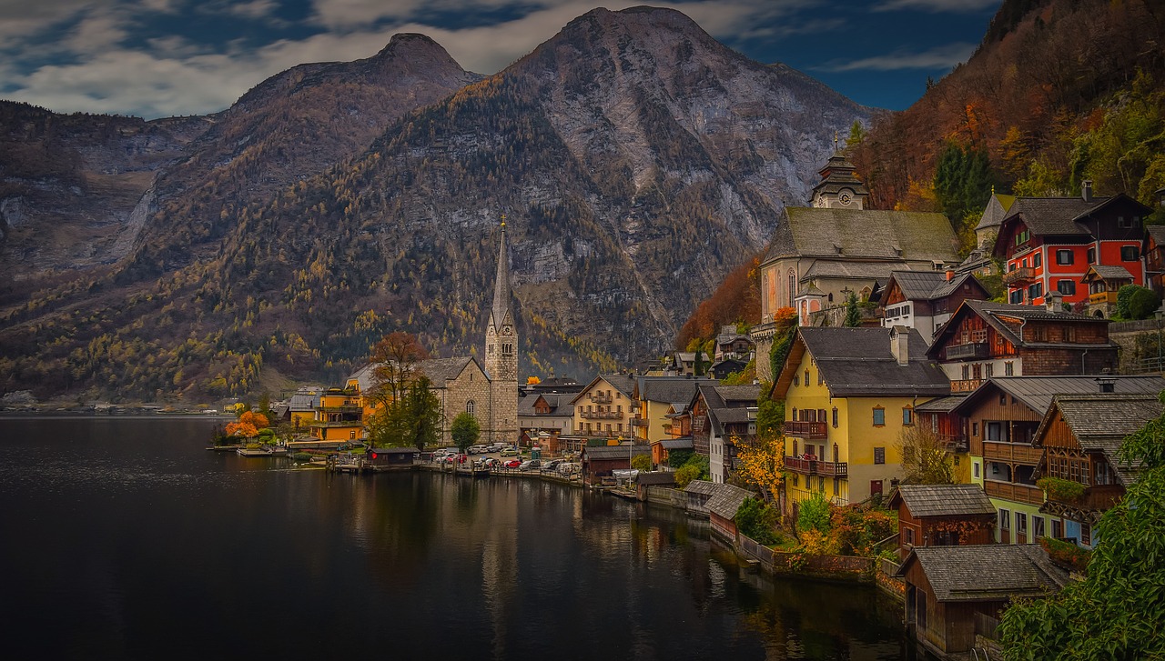 hallstatt austria lake free photo