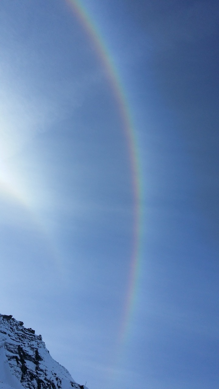 halo rainbow spectrum free photo