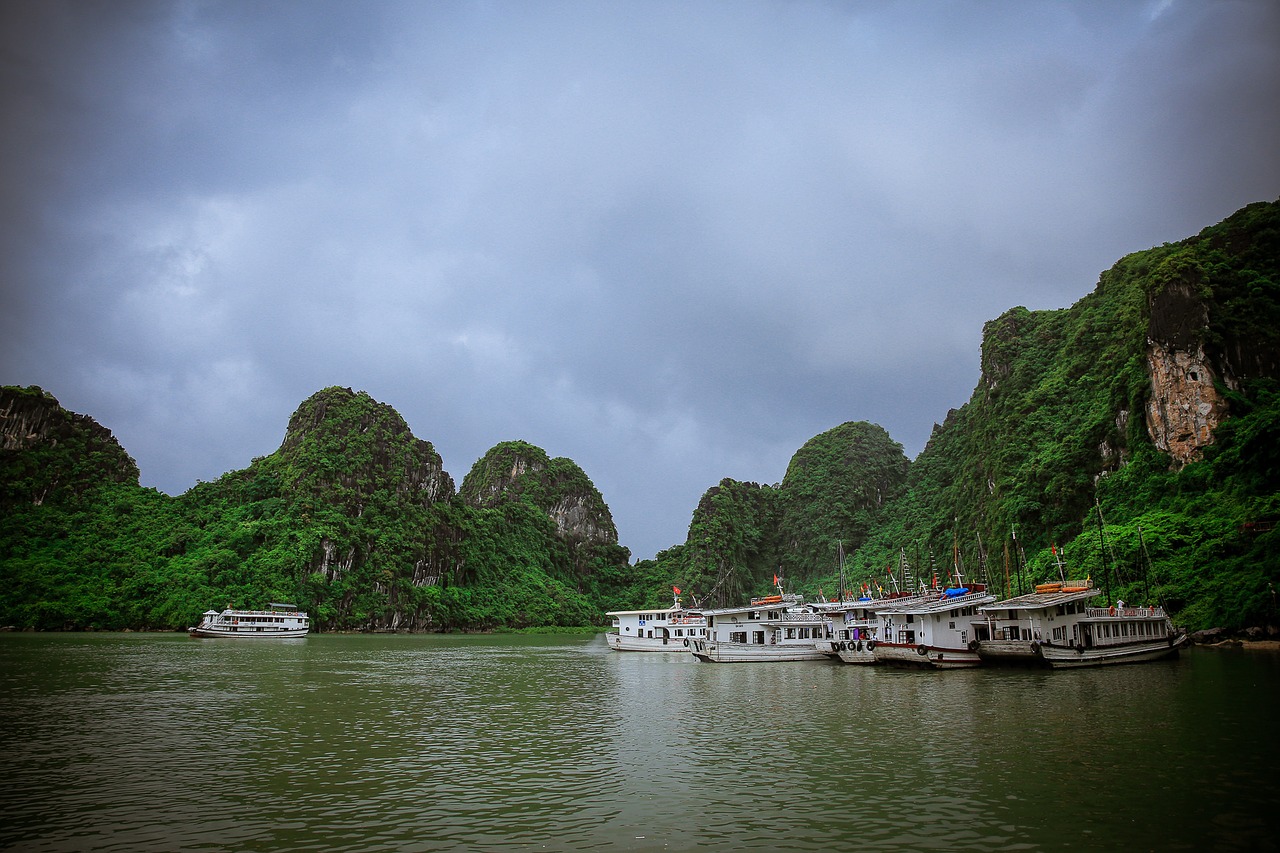 halong bay viet nam asia free photo