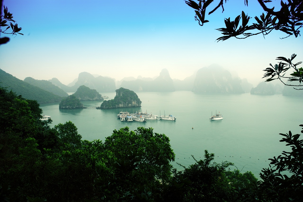 halong bay vietnam asia free photo