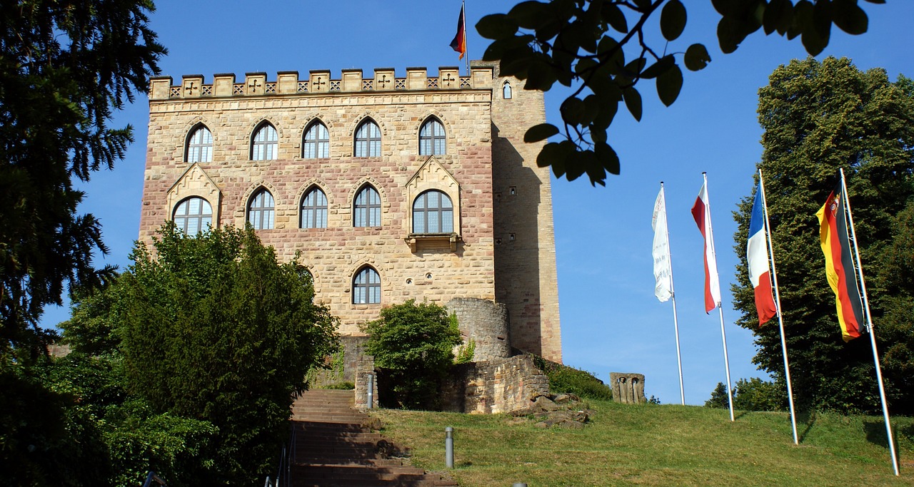 hambach castle demokratie sachsen free photo