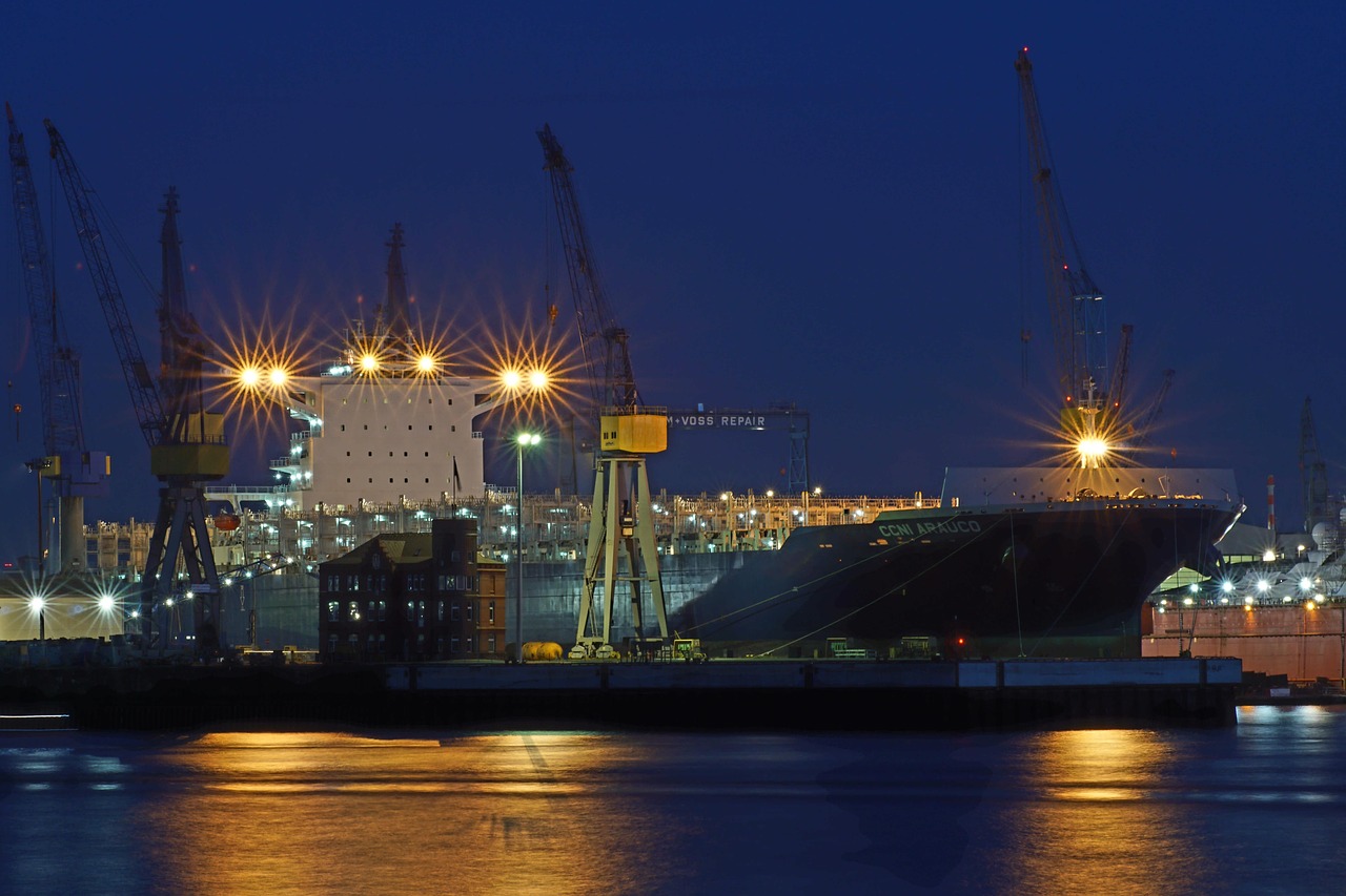 hamburg ship shipyard free photo