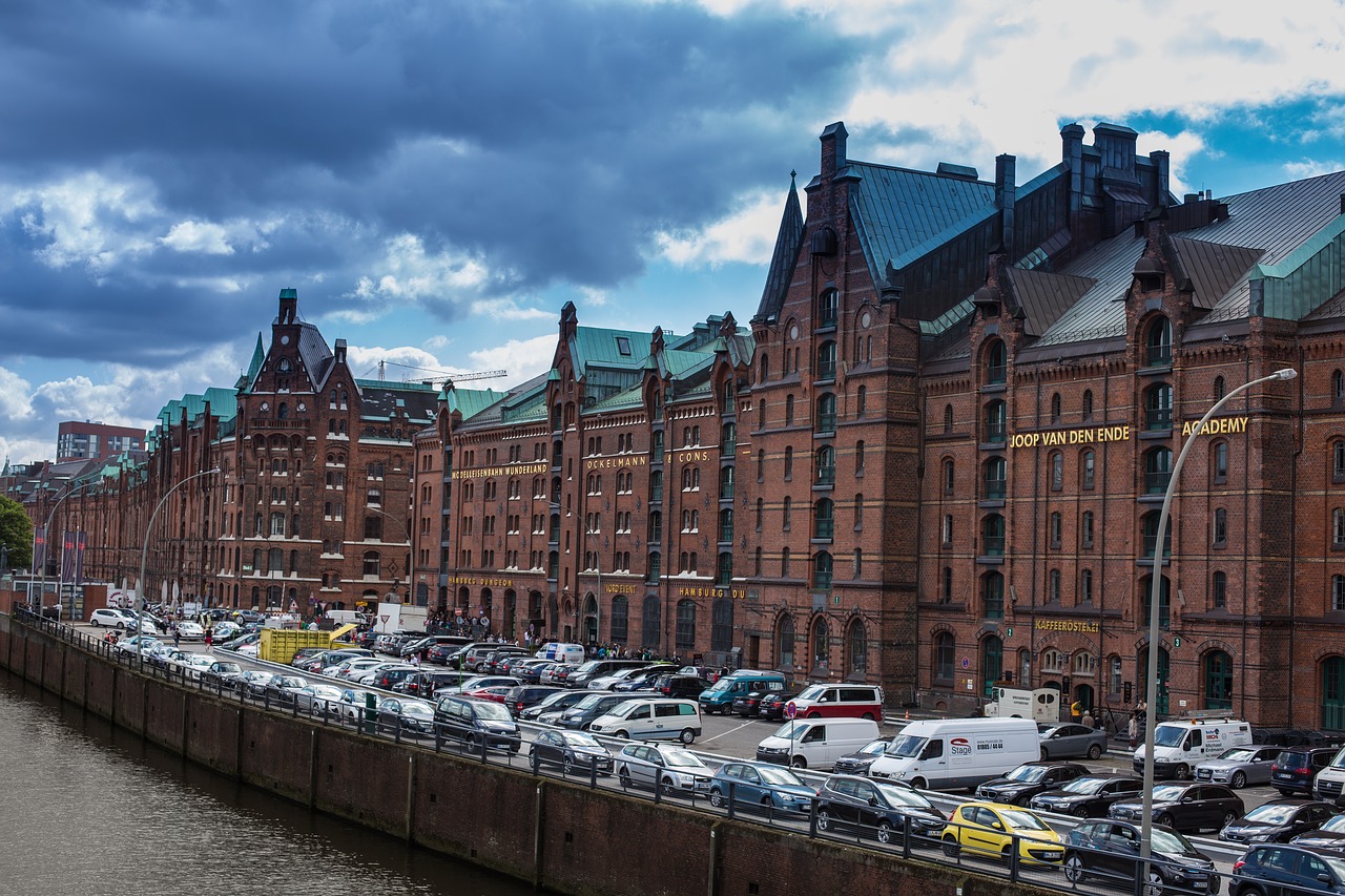 hamburg old speicherstadt building free photo