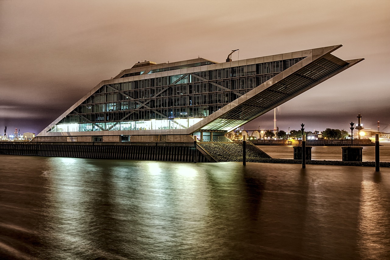 hamburg  dockland  germany free photo