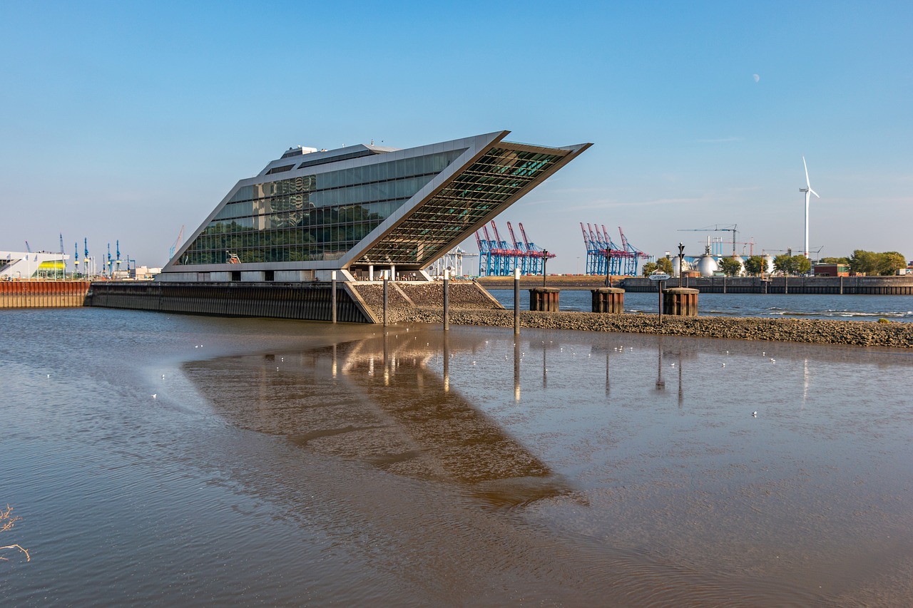 hamburg  dockland  port free photo